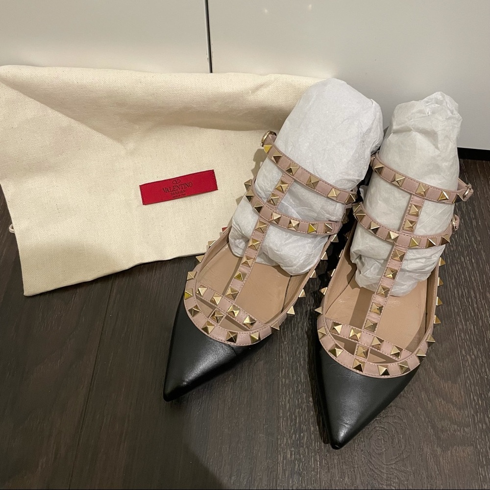 Valentino rockstud flat 37